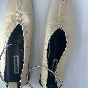 Jil Sander size 39 square toe